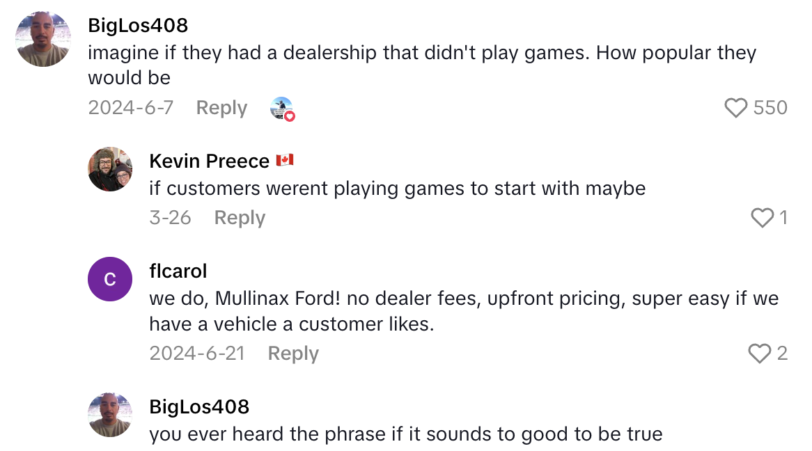 Screenshot 2025 07 06 at 8.19.26 AM A Car Expert Offered Advice About How To Answer Common Questions From Car Dealership Employees